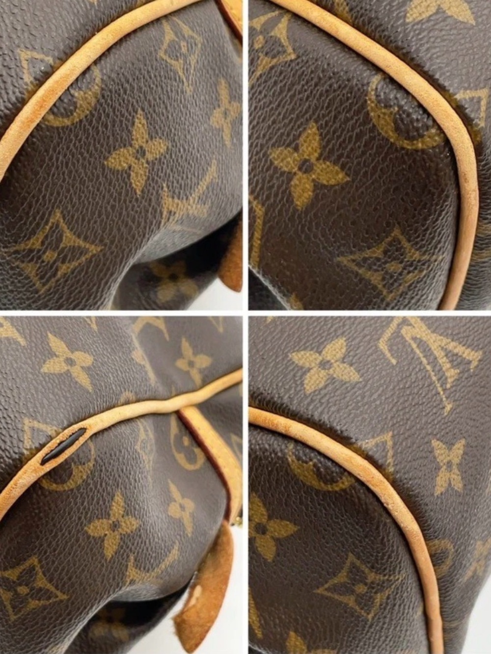 Louis Vuitton Monogram Canvas Shoulder Bag with Vachetta Trim - Picture 12 of 16